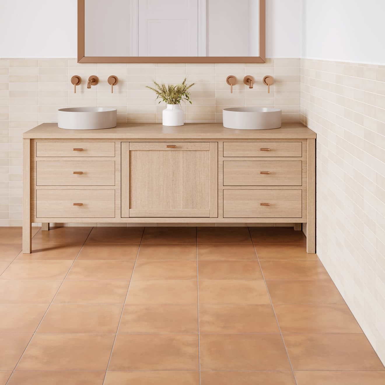 Cotto Nature 14" x 14" Gloss Floor and Wall Tile in Siena - nayxhtevz2hfypuivgxg@2x.jpg
