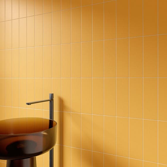 Color Wheel Linear Matte Mustard Rectangle 4X12 Matte - nbenf2pokecoshqqrpcf@2x.jpg