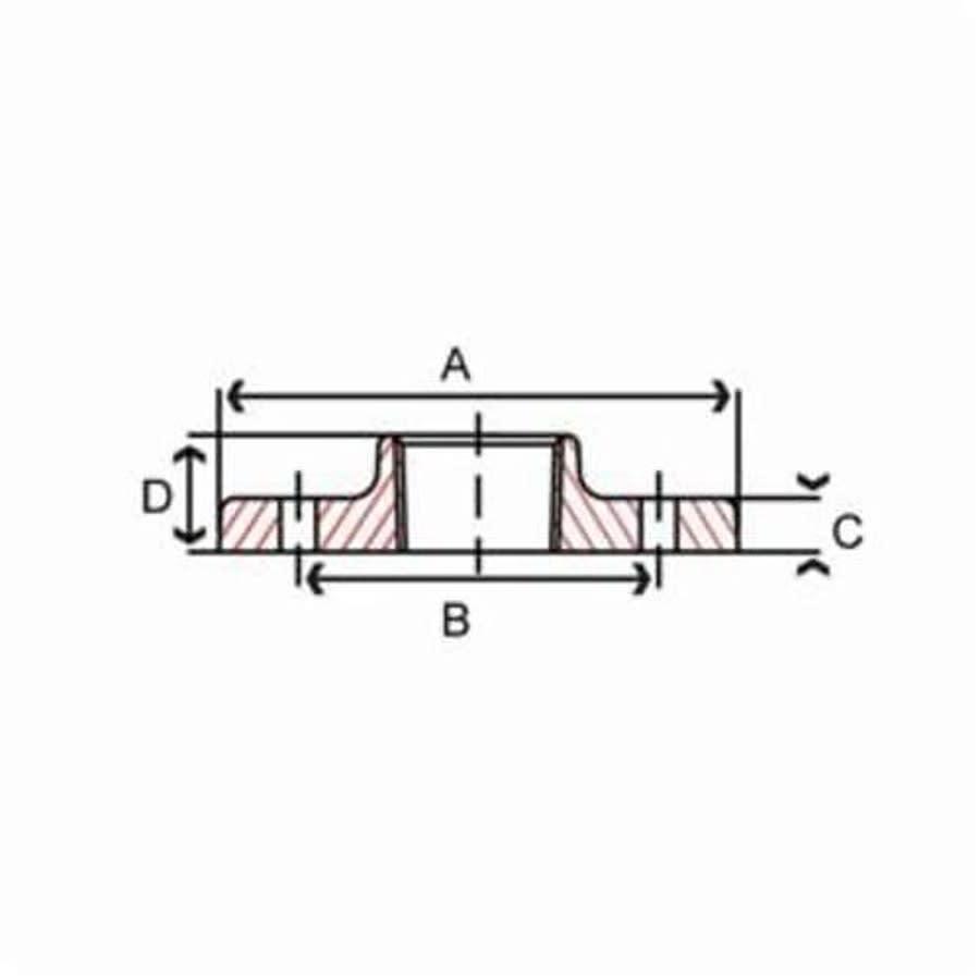 Companion Flange, 1-1/4 in, FNPT, 4-5/8 in OD, Malleable Iron, Black - ncize8iszhcy8gwoagyj@2x.jpg