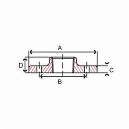 Companion Flange, 1-1/4 in, FNPT, 4-5/8 in OD, Malleable Iron, Black - ncize8iszhcy8gwoagyj@2x.jpg