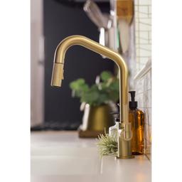 Litze Single Handle Angled Spout Pull Down Kitchen Faucet with Knurled Handle - Limited Lifetime Warranty - ncujhe50d8vzjspozchy@2x.jpg