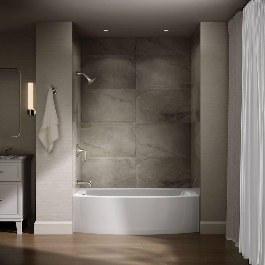 Expanse Bath Tub 60" x 30" - 36" Acrylic Soaking for Three Wall Alcove Installations with Integral Curved Apron and Left Drain - nesmxnivbppm2xoaqkap@2x.jpg