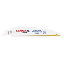 Gold® Demolition Reciprocating Saw Blade, 6 in L, 6 tpi, 0.062 in THK, 5-Pack - nfonewubew0dojh5d37i@2x.jpg