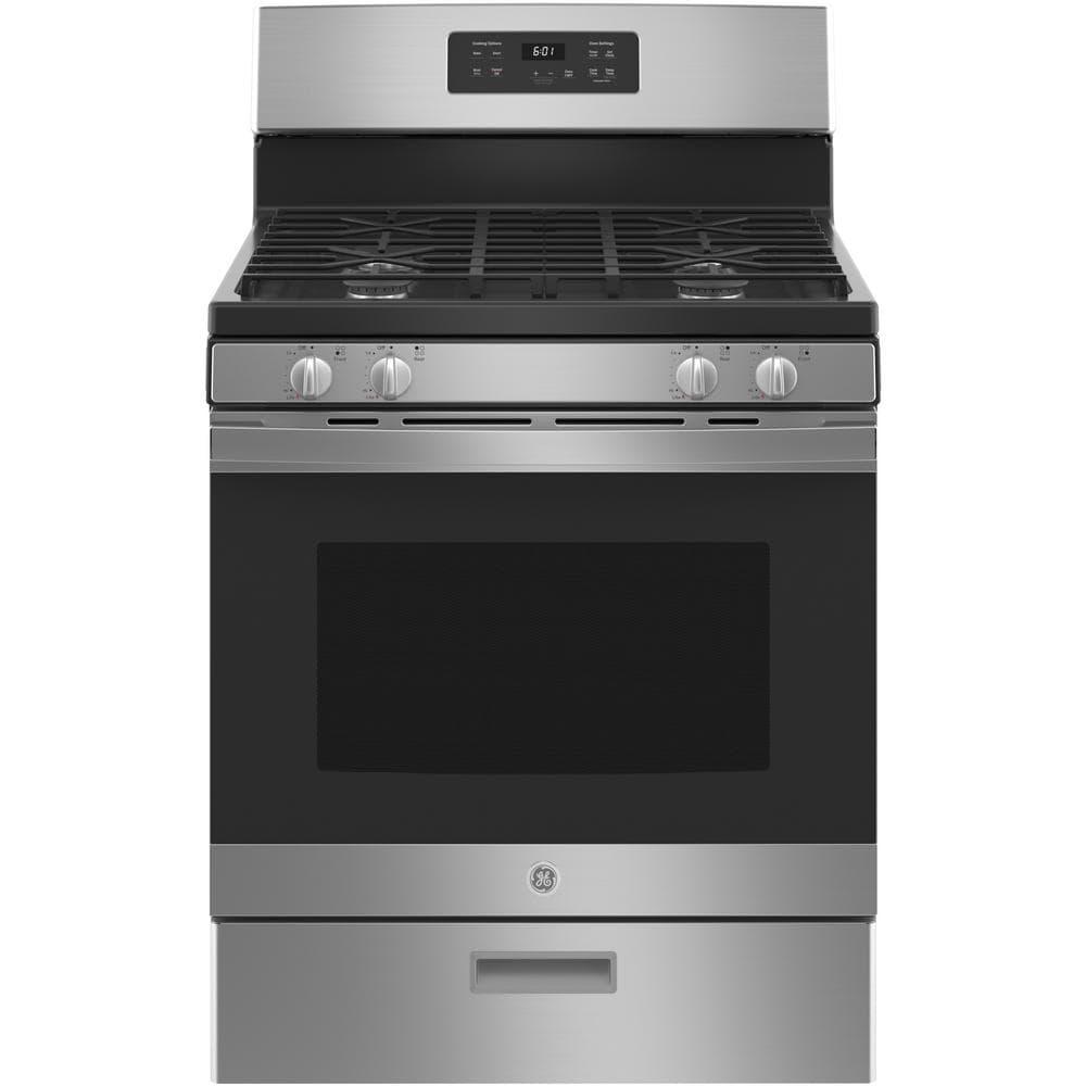 30 in. 4.8 cu. ft. Freestanding Gas Range in Stainless Steel - nfpratbgvkzwqd1a1vxl@2x.jpg