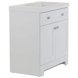31 in. W x 19 in. D x 34 in. H Single Sink Freestanding Bath Vanity in White with White Cultured Marble Top - ngpfxffnnbfle8znbbyw@2x.jpg