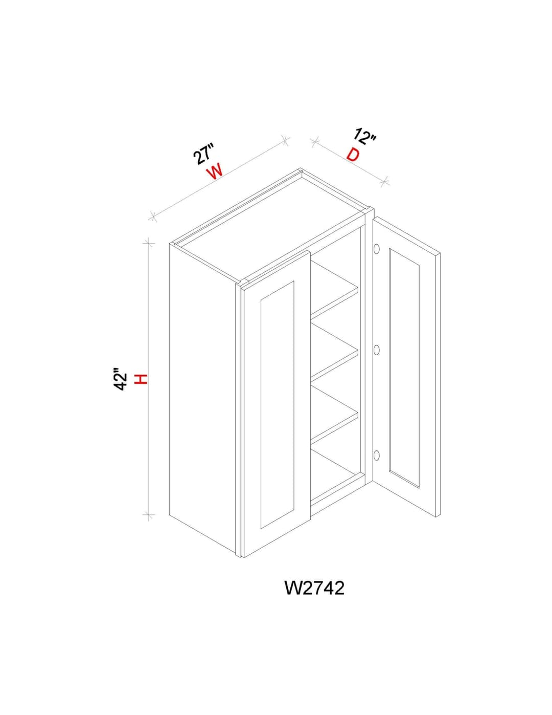 Wall Cabinet - 27"W x 42"H x 12"D - ngwqczmyrepjiointvh4@2x.jpg