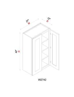 Wall Cabinet - 27"W x 42"H x 12"D - ngwqczmyrepjiointvh4@2x.jpg