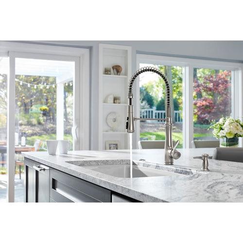 Bellera 1.5 GPM Single Hole Pull-Down Pre-Rinse Kitchen Faucet with Sweep Spray, Boost Spray, DockNetik, and MasterClean Technologies - niaifrbslad5jjzpgr1n_x500.jpg