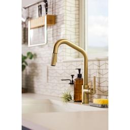 Litze Single Handle Angled Spout Pull Down Kitchen Faucet with Knurled Handle - Limited Lifetime Warranty - nij1bdpnowsb8oc4ahz4_x500.jpg