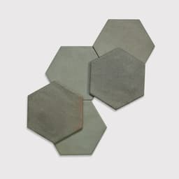 Celine 4" Hexagon Matte Porcelain Floor and Wall Tile in Blue - njprmc6gno2zrvavpm1y@2x.jpg