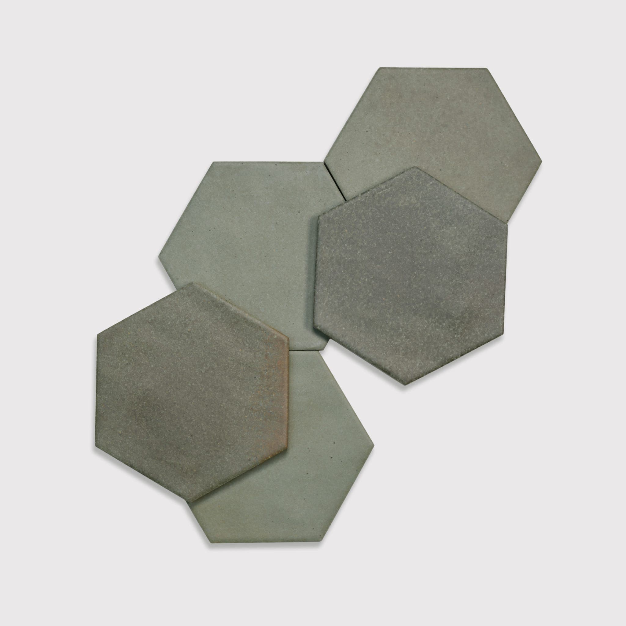 Celine 4" Hexagon Matte Porcelain Floor and Wall Tile in Blue - njprmc6gno2zrvavpm1y@2x.jpg