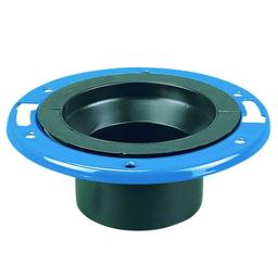 DWV Plastic Ring Closet Flange, 4 in, Spigot, ABS - njxppvejehmljnmfpyc1@2x.jpg