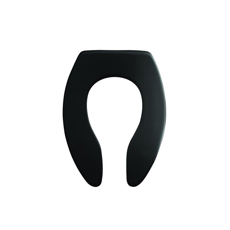Toilet Seat, Elongated Bowl, Open Front, Less Cover, Plastic, White - nkiu5fzhvpnsn3lp6p9j@2x.jpg