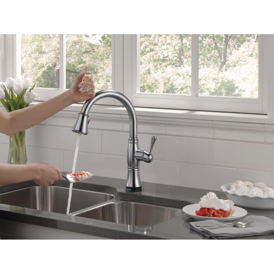 Cassidy Pull-Down Kitchen Faucet with On/Off Touch Activation and Magnetic Docking Spray Head and ShieldSpray - Includes Lifetime Warranty - nlaouqh1vtlgqxaennae@2x.jpg