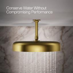 Statement Round 14" Single Function 2.5 GPM Rainhead with MasterClean Sprayface and Katalyst Air-Induction Technology - nlfohlirggi2dvlnxydl@2x.jpg