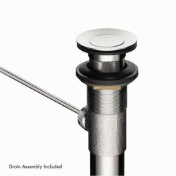 Metris 1.2 GPM Single Hole Bathroom Faucet with EcoRight, Quick Clean, and ComfortZone Technologies - Drain Assembly Included - nlt9f20um7uapn7tslyf_x500.jpg