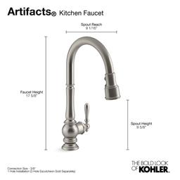 Artifacts 1.5 GPM Single Hole Pull Down Kitchen Faucet - nn9zxte3oir1mogjg2u1@2x.jpg