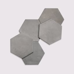 Celine 4" Hexagon Matte Porcelain Floor and Wall Tile in Blue - nnfbz9jqm2mfekojgpvq@2x.jpg