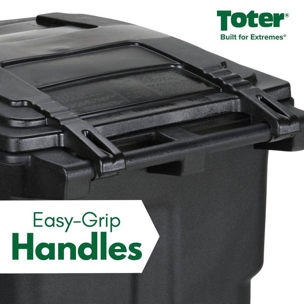96 Gallon Black Rolling Outdoor Garbage/Trash Can with Wheels and Attached Lid - nnofh4llde6m1nqycfyt@2x.jpg
