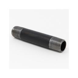 Nipple, 1/4 in, 2 in L, MNPT, Steel, Black, SCH 40/STD - no4eshab25nvrwb78nue@2x.jpg