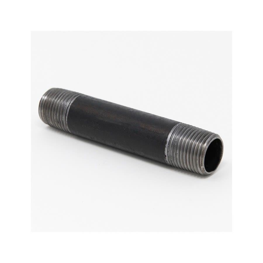 Nipple, 1/4 in, 2 in L, MNPT, Steel, Black, SCH 40/STD - no4eshab25nvrwb78nue@2x.jpg