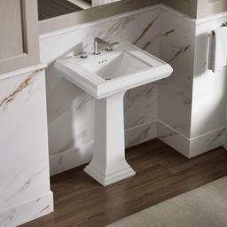 Memoirs Classic 24" Fireclay Pedestal Bathroom Sink with 3 Holes Drilled and Overflow - no7ege4dpkptt4tv5bkk@2x.jpg