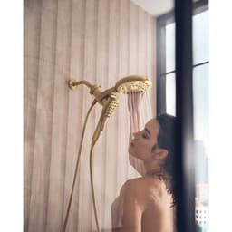 MOEN Verso 8-Spray 7 in .Dual Wall Mount Fixed and Handheld Shower Head 1.75 GPM with Infiniti Dial in Brushed Gold 220C3EPBG - nochnkz41ltf0vrwa2ul@2x.jpg