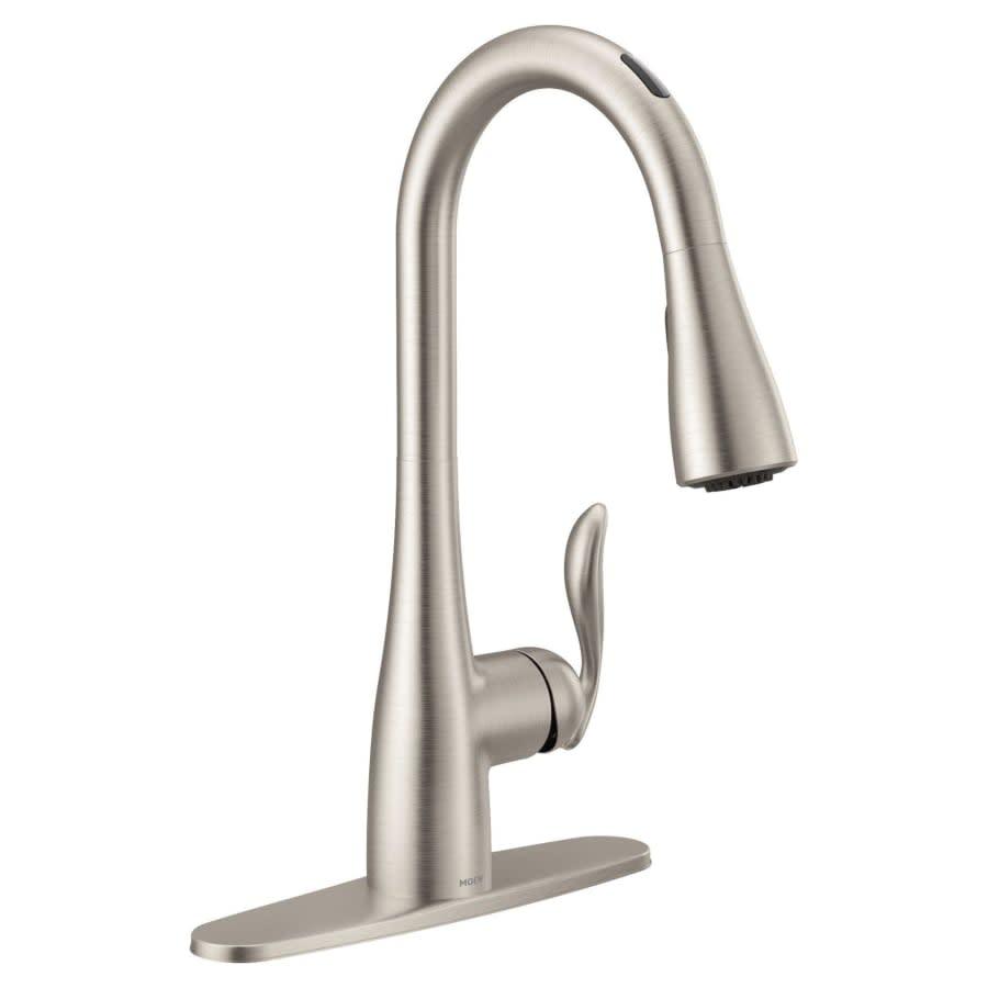 Arbor Smart Faucet 1.5 GPM Single Hole Pull Down Kitchen Faucet with Voice Control - nocva1vmoawhlbawbzi7@2x.jpg