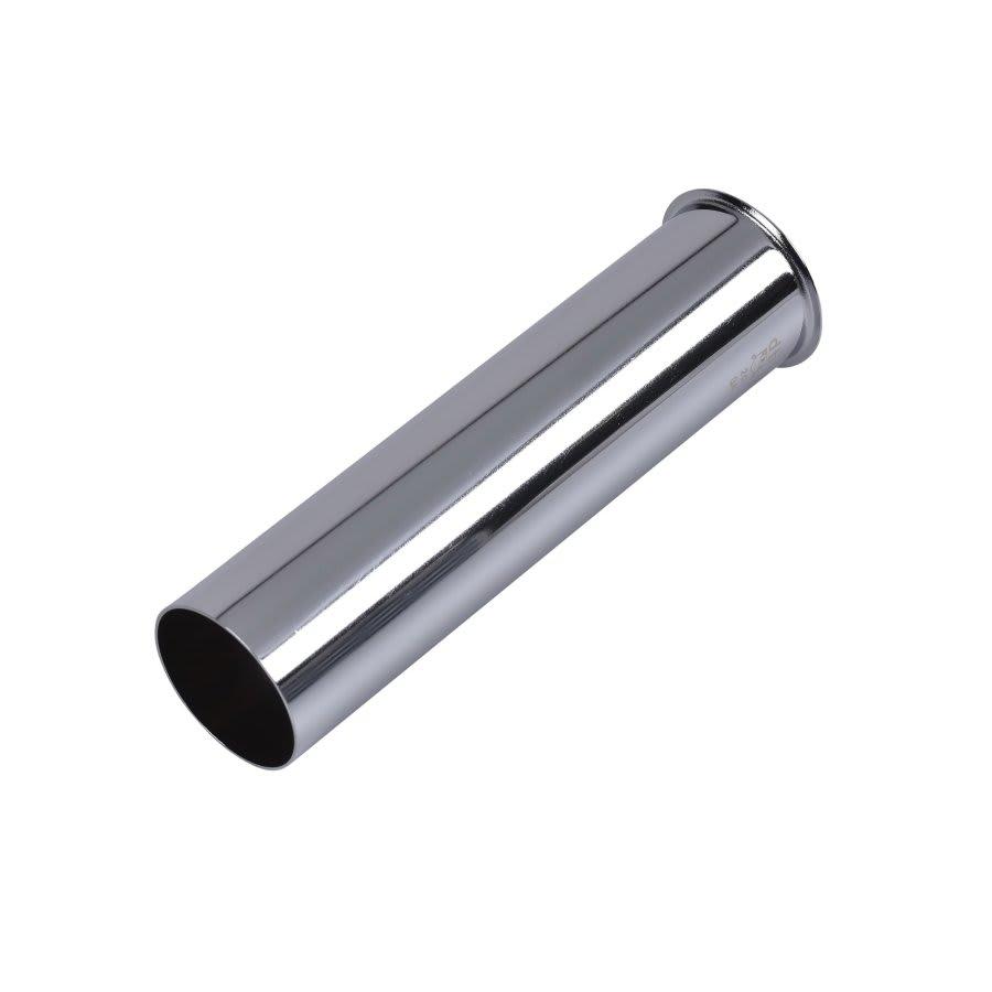 Tubular Tailpiece, 1-1/2 in, Tube x Flange, 20 ga, Chrome - nouwvhldfkgwiutkhesd@2x.jpg