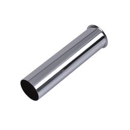 Tubular Tailpiece, 1-1/2 in, Tube x Flange, 20 ga, Chrome - nouwvhldfkgwiutkhesd@2x.jpg
