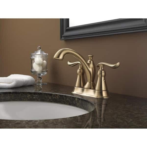 Delta Linden Gold 4 in. Centerset 2-Handle Bathroom Faucet with Metal Drain Assembly in Champagne Bronze 2594-CZMPU-DST - nphyp6tzayr8iozhmkvc@2x.jpg