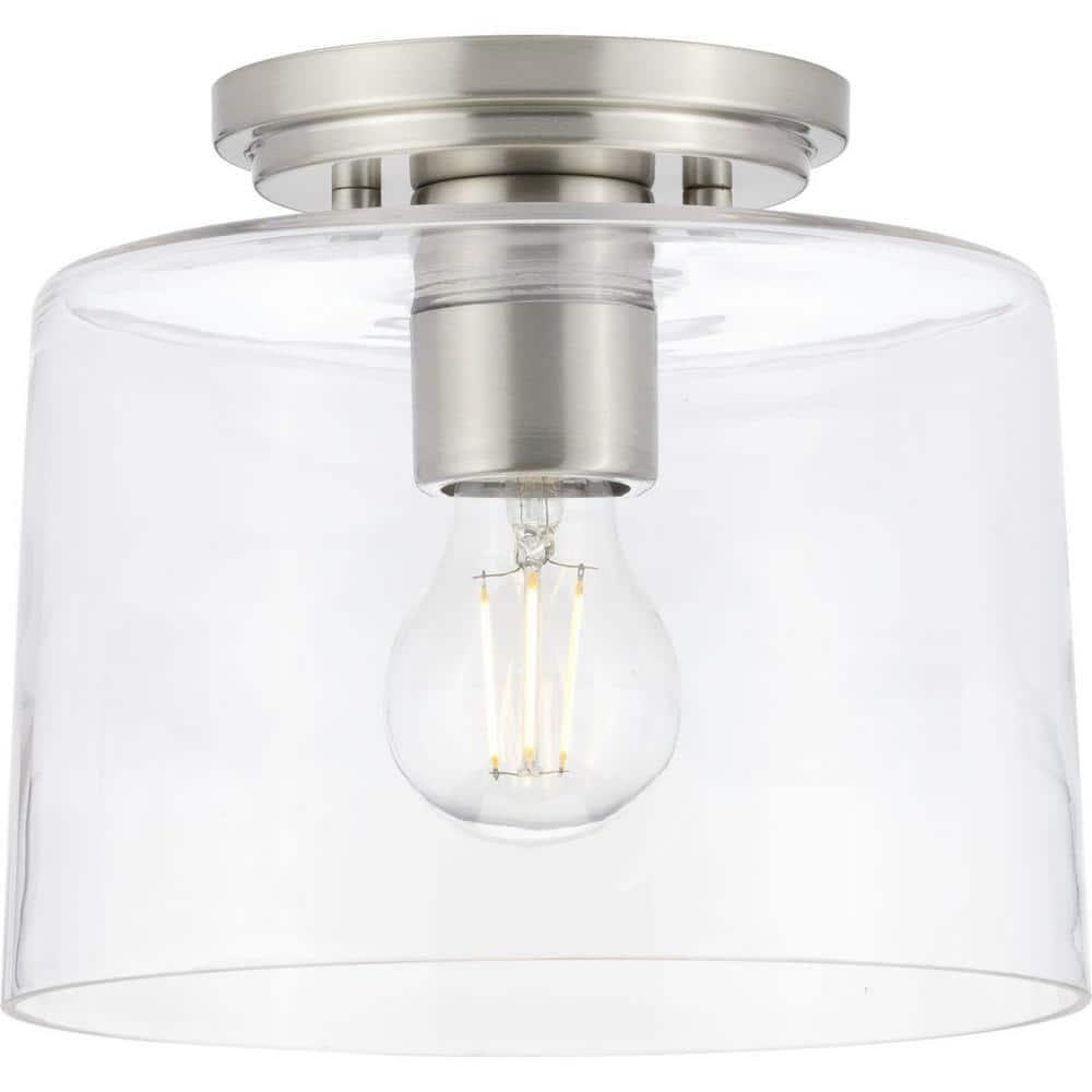 Adley Collection 1-Light Brushed Nickel Clear Glass New Traditional Flush Mount Light - npkzvl9sxubli0z7minw@2x.jpg