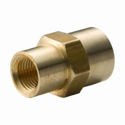 Reducer Coupling, 1/4 x 1/8 in, FNPT, Lead Free Brass, Rough Brass - npzoouaoupcwmmnkfvuh_x500.jpg