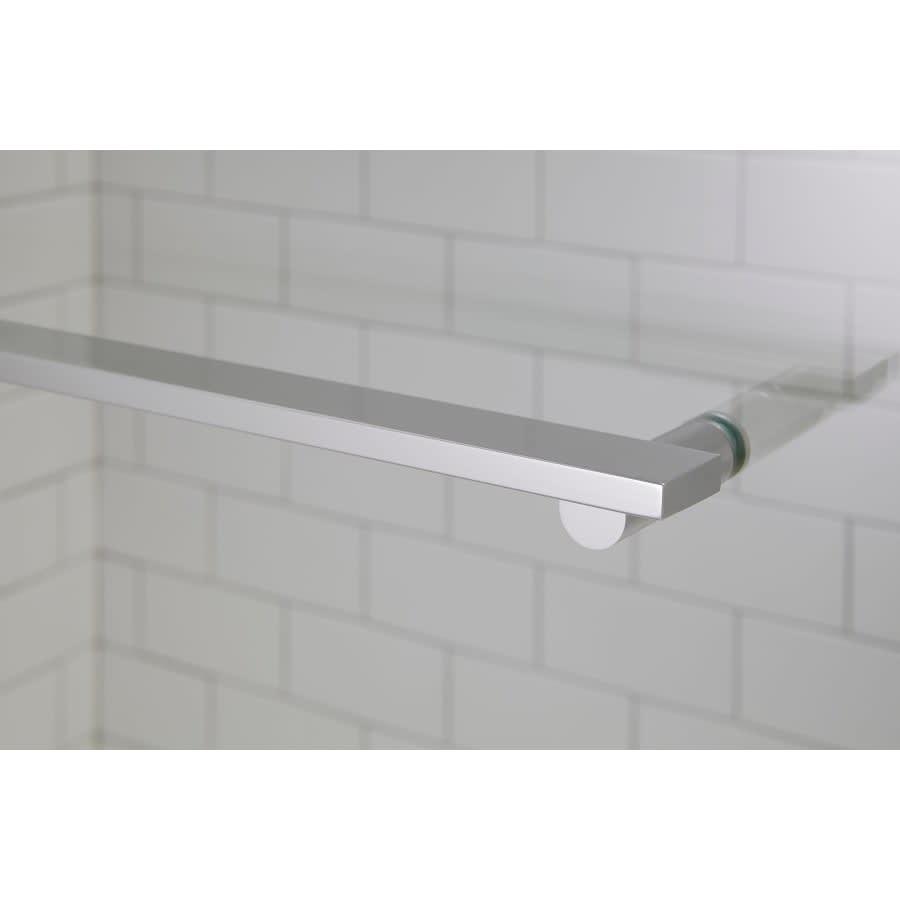 Revel 76â High x 59-5/8" Wide Sliding Shower Door with Crystal Clear Glass, Towel Bar and CleanCoat Technology - nqa77p7v2iusbaq7e0bm@2x.jpg