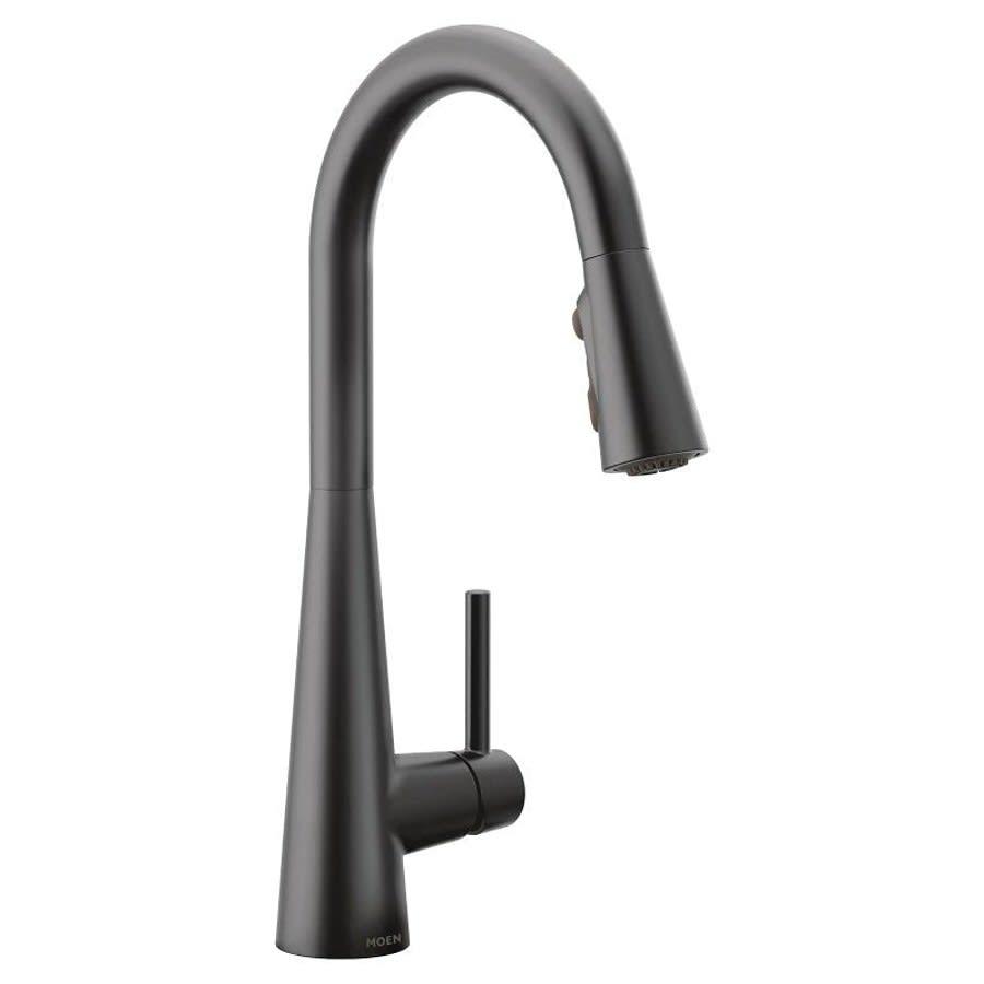 Sleek™ Kitchen Faucet, Deck Mount, ADA, 1 Lever Handle, 1 or 3-Hole, Matte Black - nqqmfgzhgngbv26gkavs@2x.jpg