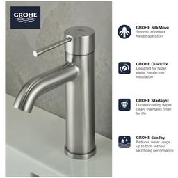 Essence 1.2 GPM Single Hole Bathroom Faucet with Silk move, QuickFix, and EcoJoy Technology - nrih9etv2jim76oj6pba@2x.jpg