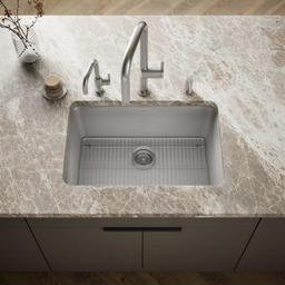 Cairn 27-1/2" Undermount Single Bowl Neoroc Granite Composite Kitchen Sink with Bottom Sink Rack - nrj0vetbnseysn7hlnnz@2x.jpg
