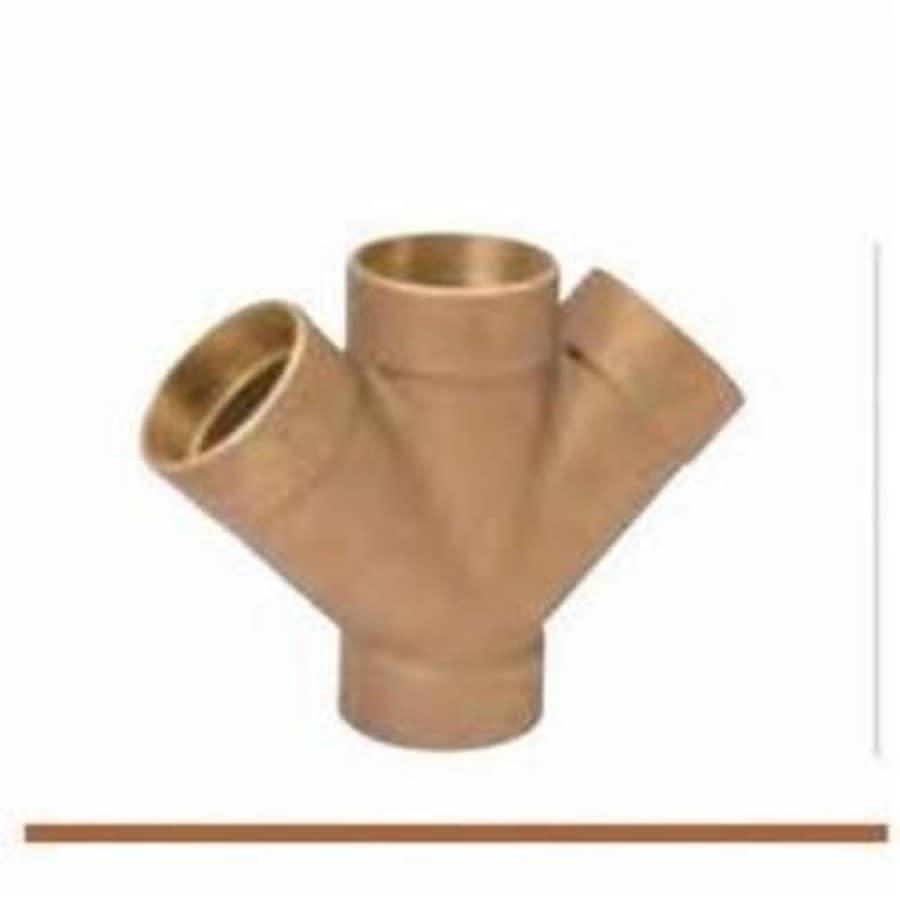 DWV Double Wye, 2 x 1-1/2 x 1-1/2 in, C, Copper - ns2gq7tj87dylfhrynst@2x.jpg