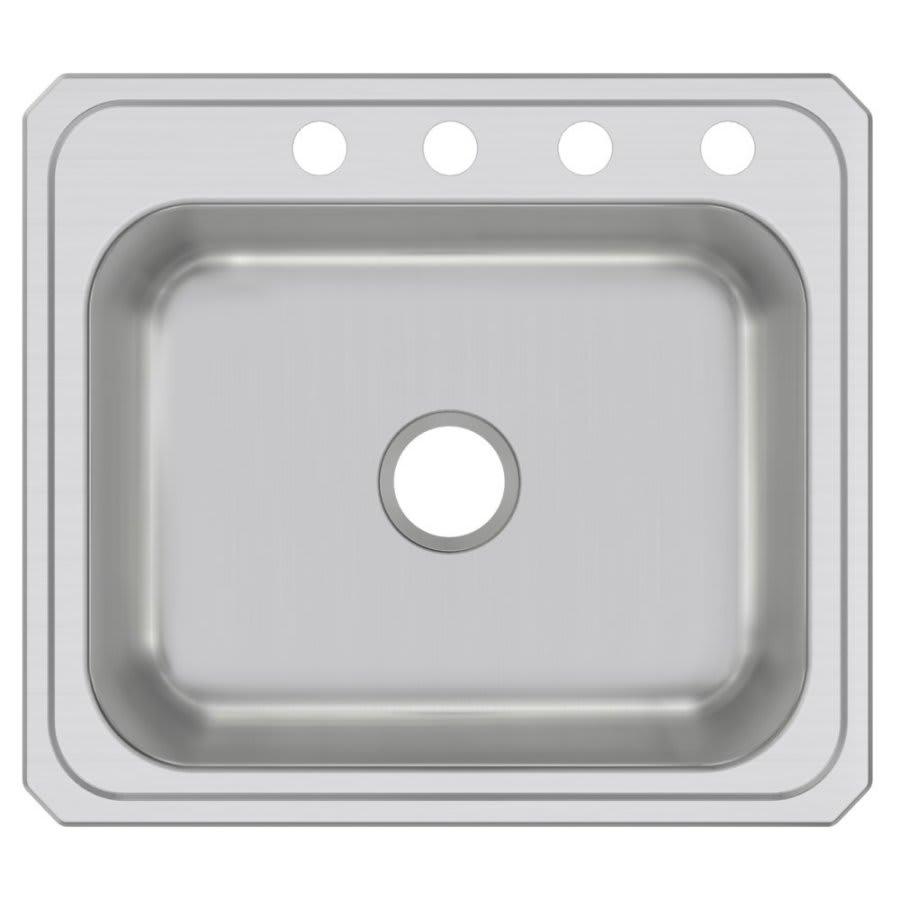 Celebrity Single Bowl Kitchen Sink, Top Mount, 25 x 22 in, 6-3/4 in Bowl Depth, 4-Hole, 20 ga Brushed Satin Steel, Stainless - ns2l0zpxgwp38y9jwmib@2x.jpg