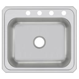 Celebrity Single Bowl Kitchen Sink, Top Mount, 25 x 22 in, 6-3/4 in Bowl Depth, 4-Hole, 20 ga Brushed Satin Steel, Stainless - ns2l0zpxgwp38y9jwmib@2x.jpg