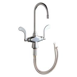 Kitchen Faucet, Deck Mount, ADA, 2 Blade Handle, 1-Hole, Polished Chrome - ns2xwd85uqwnbbhq4920@2x.jpg