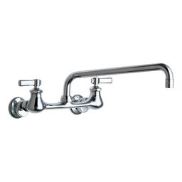 Kitchen Faucet, Wall Mount, ADA, 2 Lever Handle, 2-Hole, Polished Chrome - nsjwr3qb1unonf2jayyf@2x.jpg