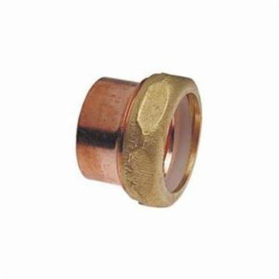 DWV Slip Joint Adapter, 1-1/2 in, Fitting x Slip Joint, Copper - ntlju72qaedanhzrjelr@2x.jpg