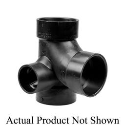 DWV Right Hand Side Outlet Sanitary Tee, 3 x 3 x 3 x 2 in, Hub, ABS - ntosiym6rrj01z4ljscs@2x.jpg