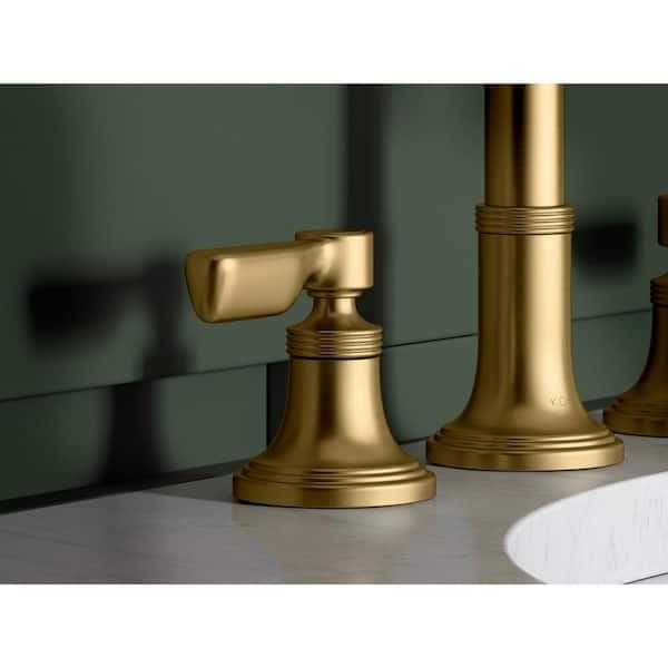KOHLER Paces 8 in. Widespread Double Handle Bathroom Faucet with Lever Handles in Vibrant Brushed Moderne Brass R34524-4D-2MB - ntwbzcesc3s867xgqhxg@2x.jpg