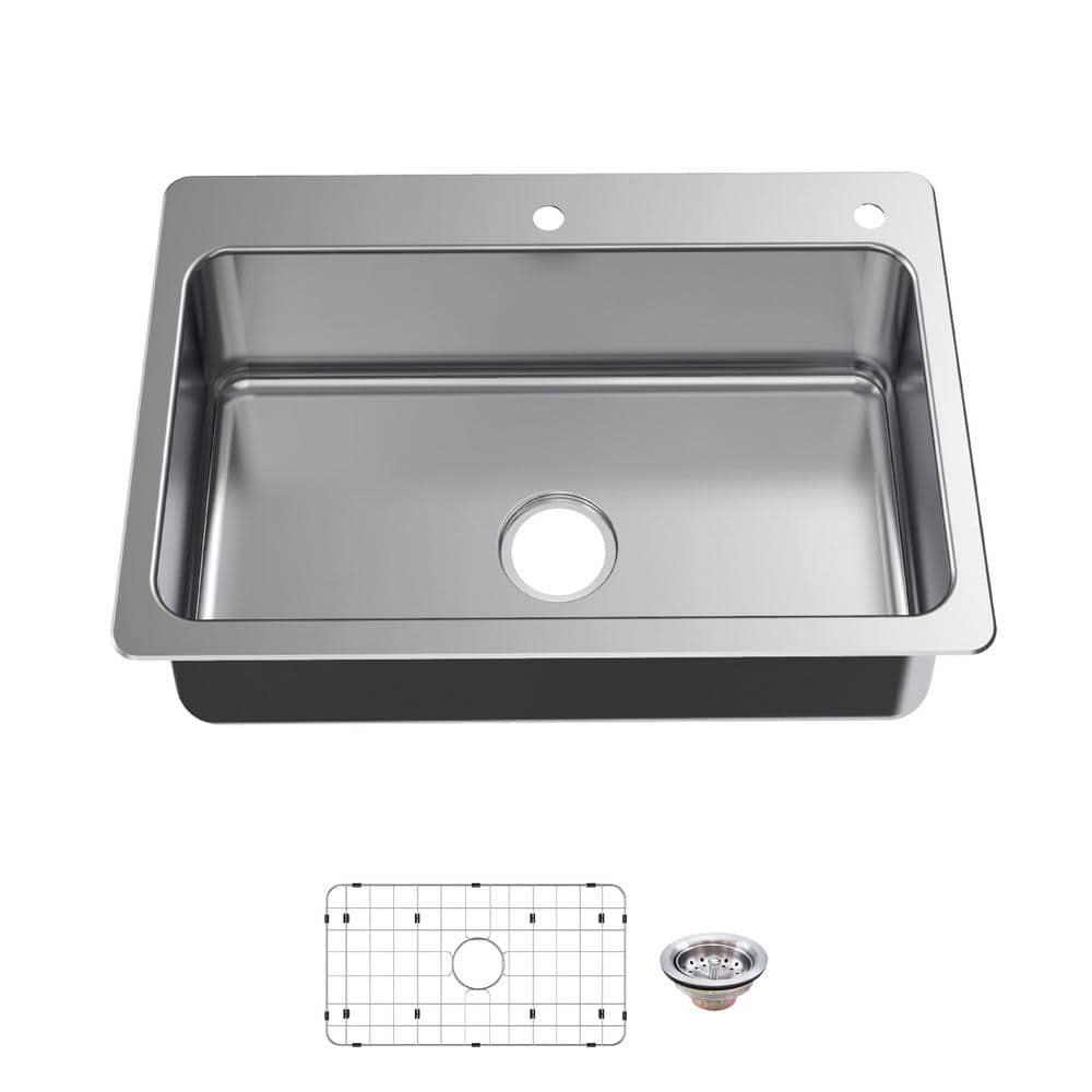Bratten 33 in. Drop-In Single Bowl 18 Gauge Stainless Steel Kitchen Sink with Accessories - ntwx7qupovyigssy6wkx@2x.jpg