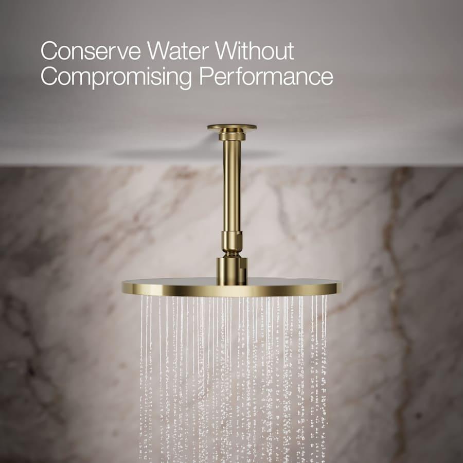 Contemporary Round 10" Single Function 2.5 GPM Rainhead with MasterClean Sprayface and Katalyst Air-Induction Technology - nux8aa0kkv3kjymcslgc@2x.jpg