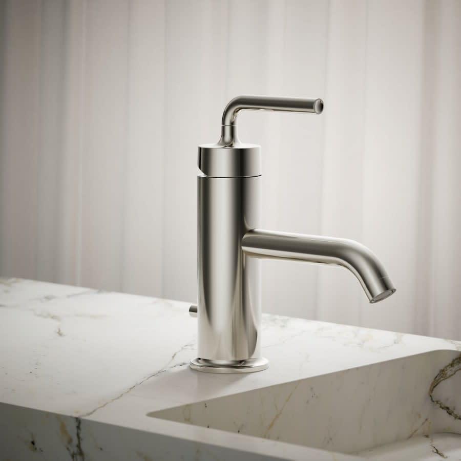 Purist 1.2 GPM Single Hole Bathroom Faucet with Pop-Up Drain Assembly - nwsdthwhg7tgvxfcinsh@2x.jpg