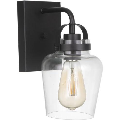 Neighborhood Trystan 1 Light 6 inch Flat Black Wall Sconce Wall Light - nxoxsippra39flbchgcz@2x.jpg