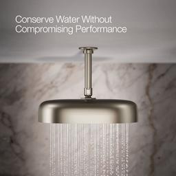 Statement Oblong 12" Single Function 1.75 GPM Rainhead with MasterClean Sprayface and Katalyst Air-Induction Technology - nxrimamghagwezlc5mzb@2x.jpg